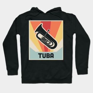 Vintage Style TUBA Poster Hoodie